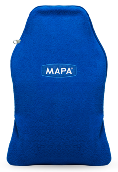 Bolsa De Agua Caliente 2lts Mapa Con Funda De Polar Y Cierre - Tienda Ramona