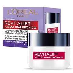 Crema Antiarrugas Loreal Revitalift Acido Hialuronico Dia