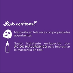 Mascarilla Hidratante En Tela Revitalift Acido Hialuronico en internet
