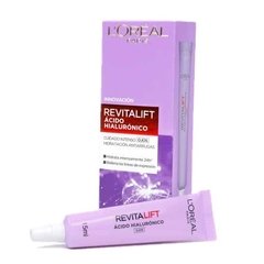 Crema Antiarrugas Loreal Revitalift Acido Hialuronico Ojos