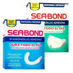 Fijador De Dientes Postizos Almohadillas Adhesivas Sea Bond