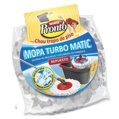 Mopa Microfibra Repuesto Para Escurridor Iberia Turbo Matic