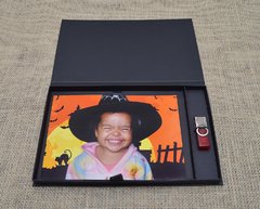Kit com 30 caixa foto 15x21 e pen drive Dourado - loja online