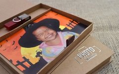 Kit com 50 caixas para pen drive e fotos 10x15 Kraft Prata - comprar online