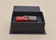 Kit com 100 Caixas de Pen Drive Verniz - Caixas e Brindes