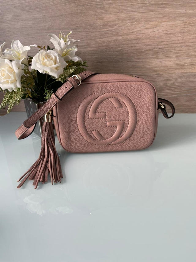 BOLSA GUCCI SOHO DISCO NUDE