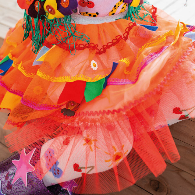 Saia junina cheap tule