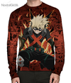 Camisa Manga Longa Bakugo Katsuki Mangá - V.2