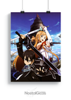 Poster Kirito e Asuna - Sword Art Online - V.02