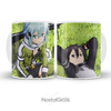 Caneca Sword Art Online - Sinon e Kirito