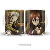 Caneca Sword Art Online - Sinon e Kirito GGO