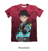 Camisa Exclusiva Shinra Fire Force Mangá