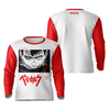 Camisa Manga Longa Berserk - White Red