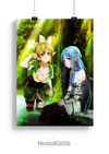 Poster Leafa e Asuna - Sword Art Online ALfheim