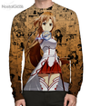 Camisa Manga Longa Asuna Mangá