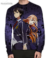 Camisa Manga Longa Kirito e Asuna Mangá - V.3