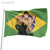 Bandeira do Brasil - Jujutsu Kaisen - Yuji Itadori e Aoi Todo