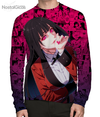 Camisa Manga Longa Yumeko Jabami Mangá