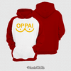 Moletom Oppai Amarelo Estampa Total Frente e Costas - comprar online