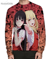 Camisa Manga Longa Yumeko Jabami e Mary Saotome Mangá