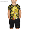 Kit Infantil Camisa + Short Super Sonic
