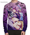 Camisa Manga Longa Jibril Mangá - Skull