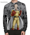 Camisa Manga Longa Saitama Mangá - V.4