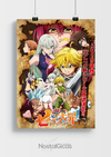 Poster Nanatsu no Taizai: Tenkuu no Torawarebito