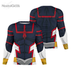 Camisa Manga Longa Uniforme All Might Young Age