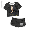 Kit Feminino Cropped + Short Keisuke Baji - Tokyo Revengers