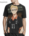 Camisa Raglan Tsukishima Haikyuu