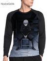 Camisa Manga Longa Raglan Kaneki Ken Estampa Total