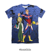 Camisa Exclusiva Crossover All Might Anoitecer e Escanor Might Mod.2