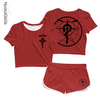 Kit Feminino Cropped + Short Uniforme Alquimista