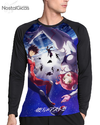 Camisa Manga Longa Raglan Astra Lost in Space Estampa Total