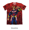 Camisa Exclusiva All Might - Super Hero Mangá - Red