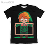 Camisa Zelda - Black Edition - Link Hearts