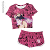 Kit Feminino Cropped + Short Gowther - Nanatsu no Taizai