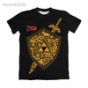 Camisa Zelda - Black Edition - Ocarina of Time