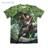 Camisa Exclusiva Mikasa Ackerman Mangá - Green