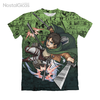 Camisa Exclusiva Eren Yeager Mangá - Green