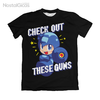 Camisa Mega Man - Black Edition - Guns