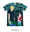 Camisa Exclusiva Ash Lynx e Eiji Okumura Mangá