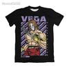 Camisa Street Fighter - Black Edition - Vega