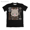 Camisa Demon Slayer - Black Edition - Inosuke Hashibira Chibi