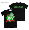 Camisa Rick and Morty - Black Edition - Get Schwifty
