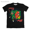 Camisa Super Mario - Black Edition - Arrow Luigi and Flash Mario