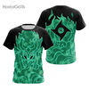 Camisa Ninja Green Flame