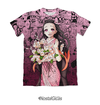 Camisa Exclusiva Nezuko Kamado - Flowers Mangá