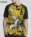 Camisa Exclusiva Raglan Meliodas Nanatsu no Taizai Mangá